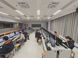 Members following the mathematical walkthrough