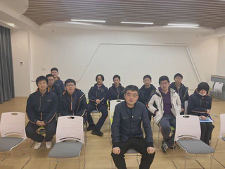 Guest lecture atmosphere in the classroom